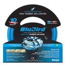 Rubber air hose 10mm 20m with thread Blubird