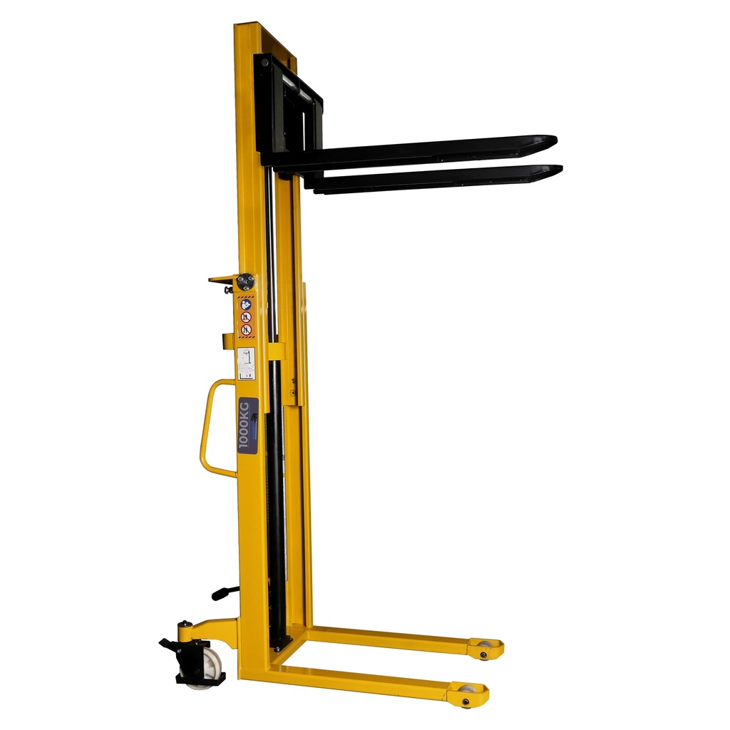 Stacker manual 1000kg 250cm with adjustable forks