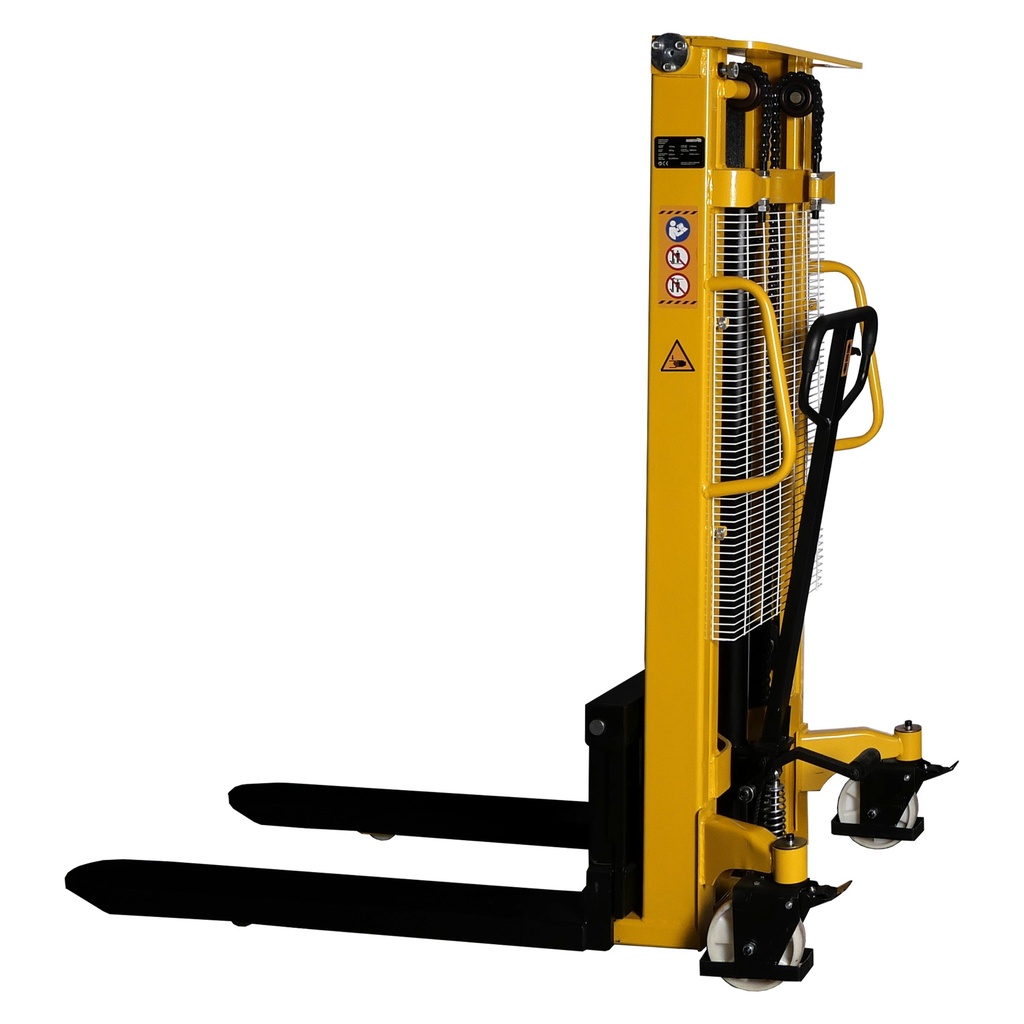 Stacker manual 1000kg 250cm with adjustable forks