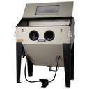 Sand blast cabinet 420Ltr with front door and 2 side doors