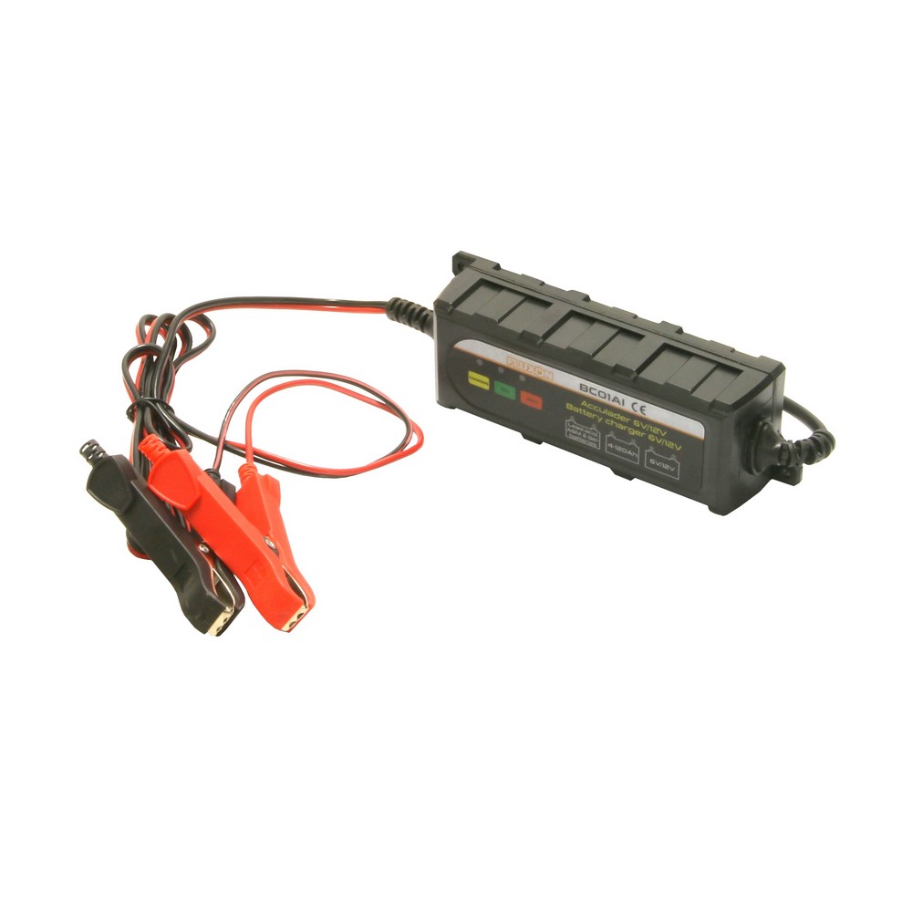 Acculader 6V/12V - 1A